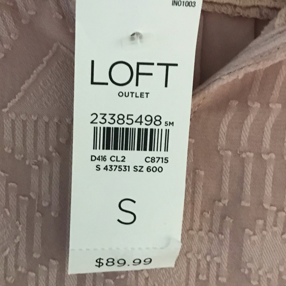 NWT LOFT outlet dress women’s size small - Picture 3 of 5